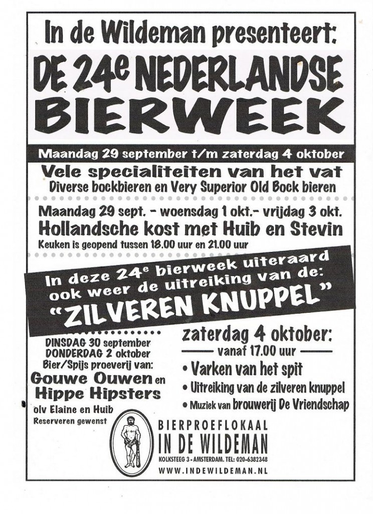 IndeWildeman-24ste Nederlandse bierweek